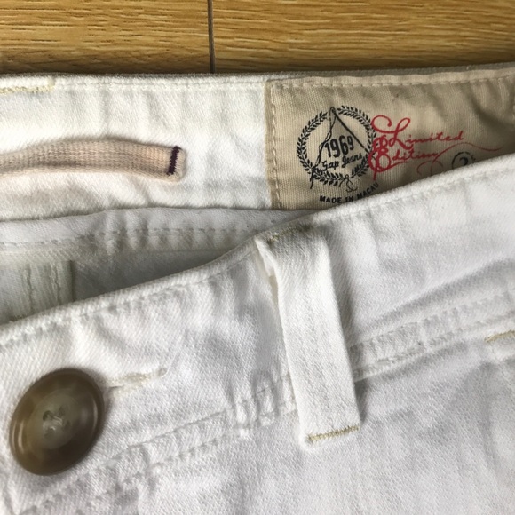 GAP 1969 Limited Edition white bootcut jeans pants - Picture 3 of 7